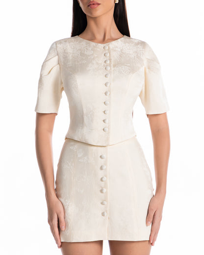 Hourglass Peplum Top