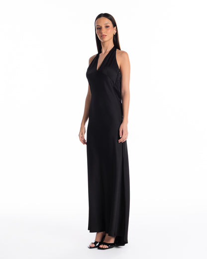 Halter Neck Cowl Back